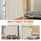 Polyester Fabric Carbon Steel Room Divider with Wheels & Privacy Curtain
